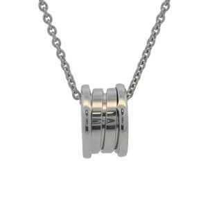 Bulgari Bvlgari 18kt White Gold Classic Spring B.Zero1 Necklace Made in Italy